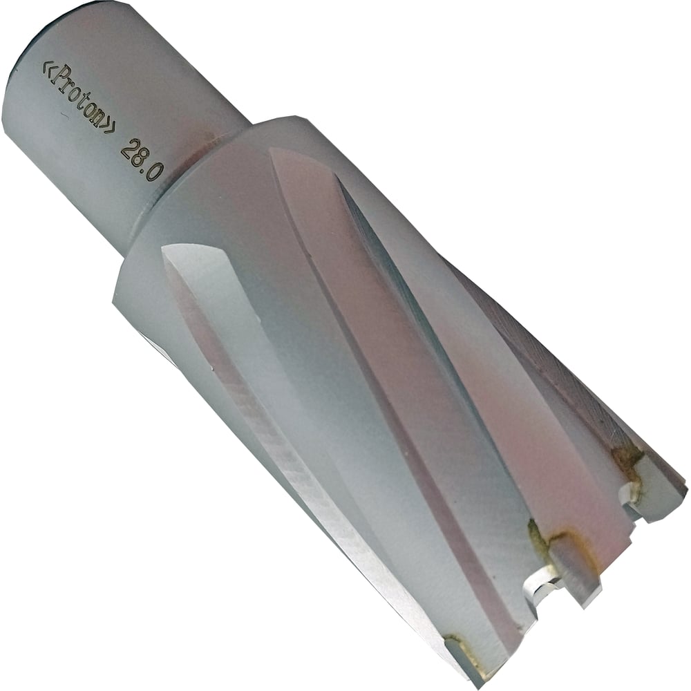 Изображение товара Сверло корончатое PROTON d28 мм h=35 мм твердый сплав Weldon 19