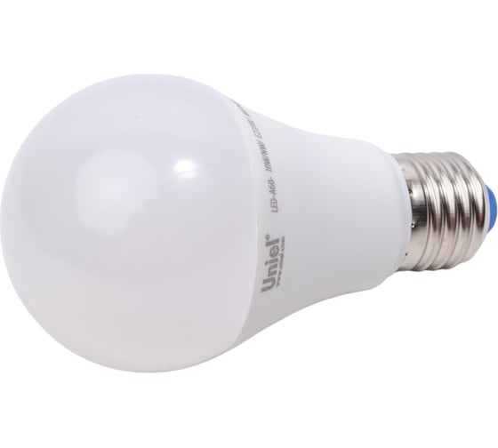 Изображение товара Светодиодная лампа Uniel LED-A60-10W/NW/E27/FR/MB PLM11WH Форма А, матовая UL-00002372