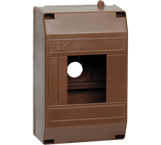 Изображение товара Пластиковый корпус IEK Krepta 3 кмпн 1/4 ip20 дуб MKP31-N-04-30-135-D