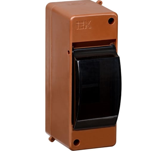 Изображение товара Пластиковый корпус IEK Krepta 3 кмпн 2/2 ip30 дуб MKP42-N-02-30-20-D