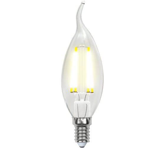Изображение товара Светодиодная лампа Uniel LED-CW35-6W/NW/E14/CL GLA01TR UL-00002229