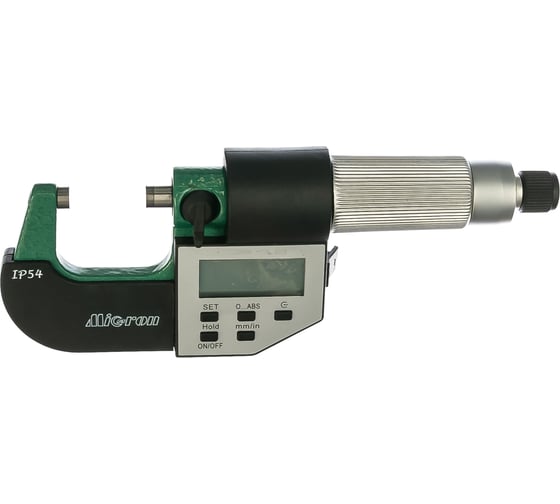 Изображение товара Электронный цифровой микрометр МКЦ-25 0.001 5-кнопочный IP54 Micron МИК 414780