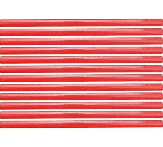 Изображение товара Столярные карандаши TOYA графитные, 18 см, 12шт. 9180