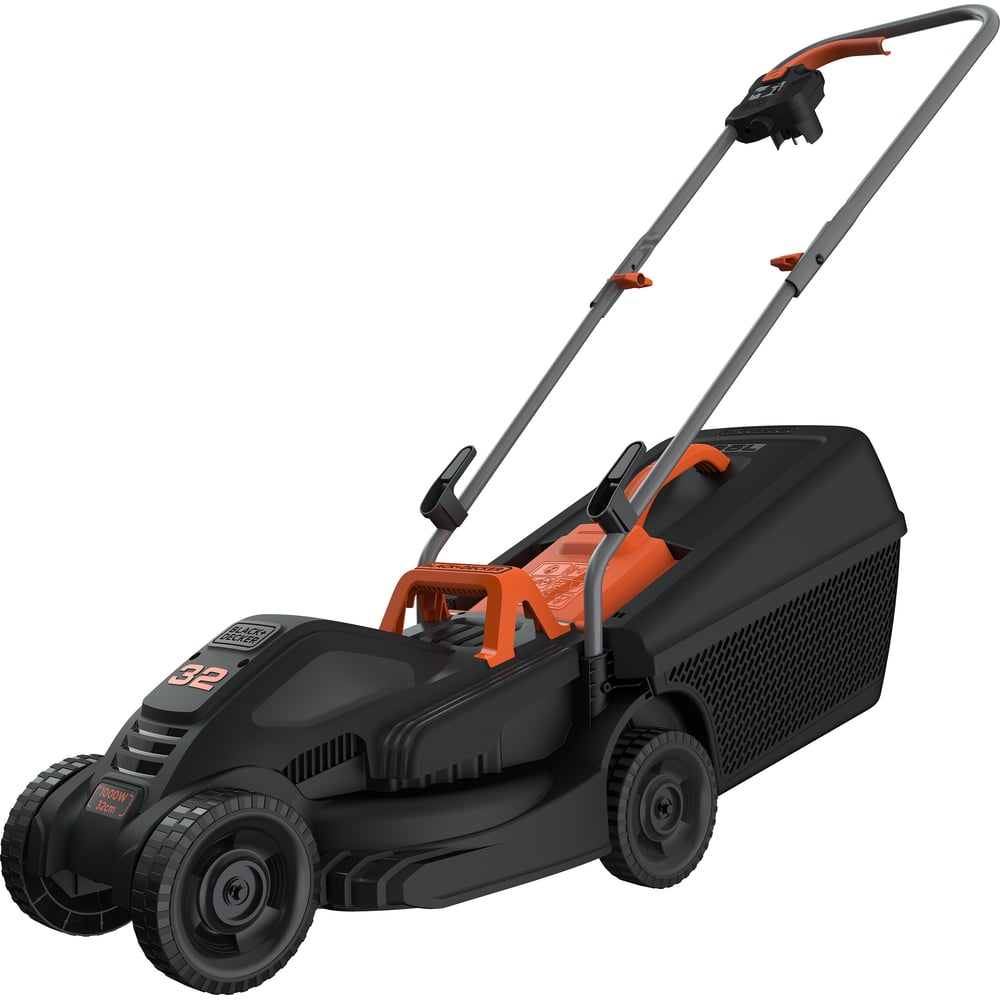 Изображение товара Электрическая газонокосилка Black+Decker BEMW351-QS, 1 кВт, ширина 32 см