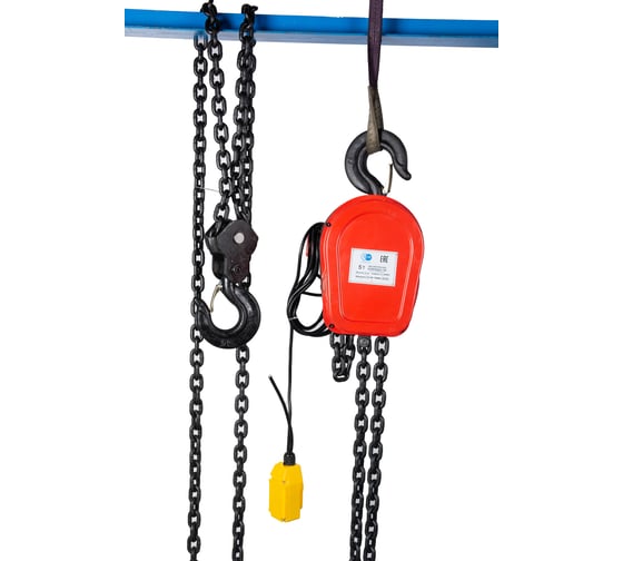 Изображение товара Электрическая цепная таль Тор ТЭШ DHP 5,0 т 6 м 1285062