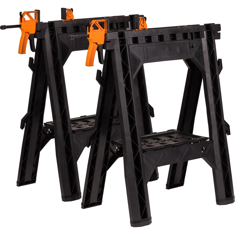 Изображение товара Портативные универсальные козлы WORX WX065 - легкий и прочный инструмент для монтажа
