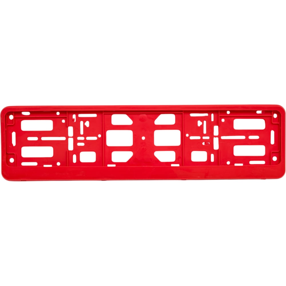 Изображение товара Рамка-книжка АЕР красная РК 040100 для заднего номера универсальная