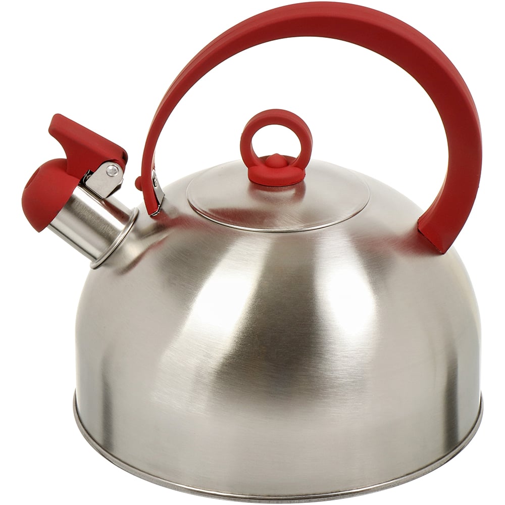 Изображение товара Чайник DANIKS нержавеющая сталь 2.8 л свисток зеркальный ручка индукция gs-04003