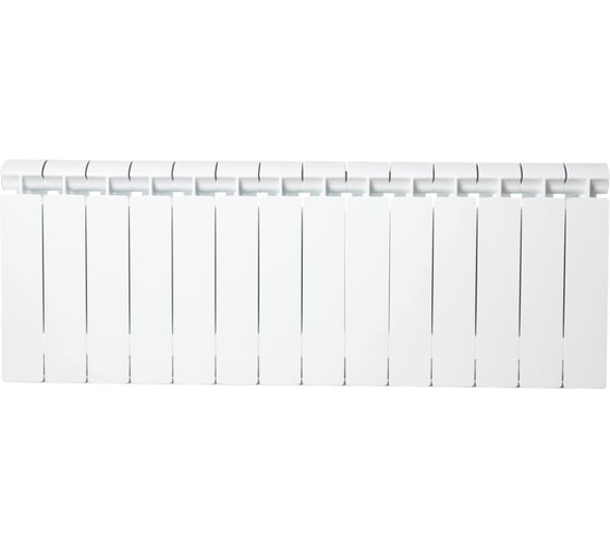 Изображение товара Биметаллический радиатор Global STYLE EXTRA 350 14 секций боковое подключение RQLAGI1G46G83R