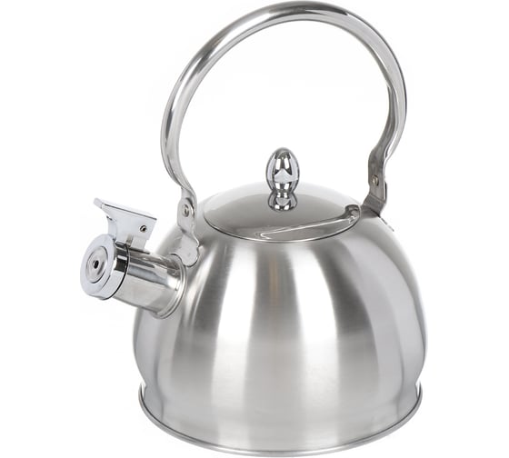 Изображение товара Чайник DANIKS нержавеющая сталь, 2 л, свисток, матовый, ручка металл, gs-04314-2.0l/smy-088, индукция 355266