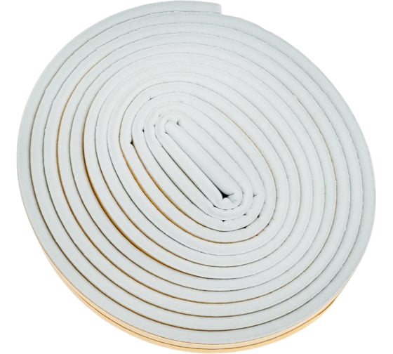 Изображение товара Уплотнитель Profitrast P-профиль, 9x5.5 мм, 6 м, серый 0817057