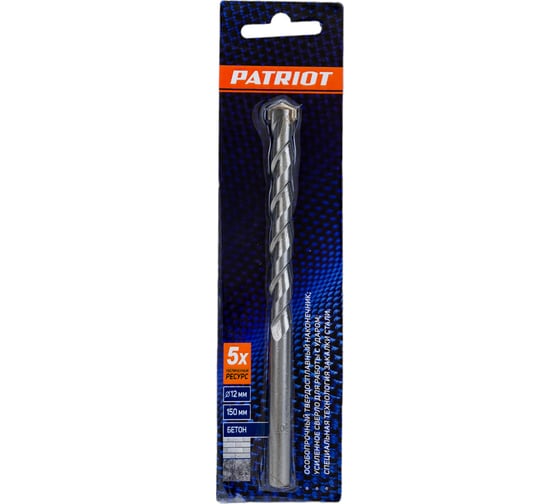 Изображение товара Сверло по бетону (12х150 мм) EDGE by PATRIOT 815010056