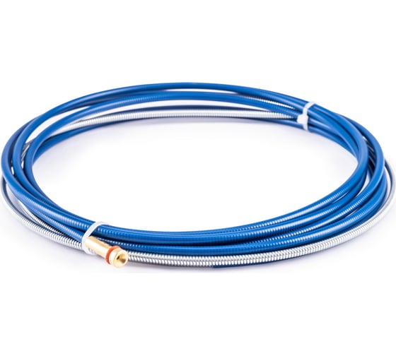 Изображение товара Канал направляющий (4 м; 0.6-0.8 мм; сталь; синий) Foxweld 4558