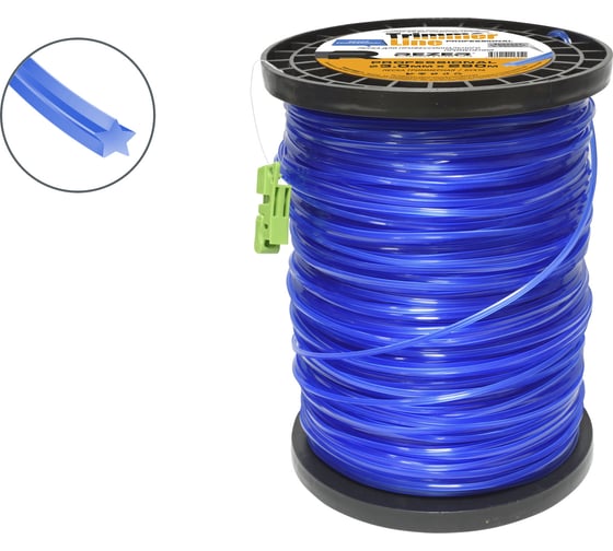 Изображение товара Леска PROFESSIONAL звезда, 3.0 мм, 290 м Rezer 03.007.00148