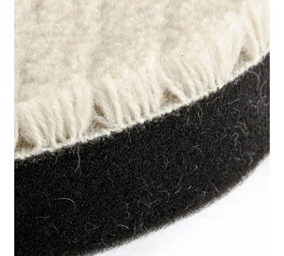 Изображение товара Насадка полировальная под липучку (125 мм, короткая плетеная шерстяная нить) MATRIX 75962