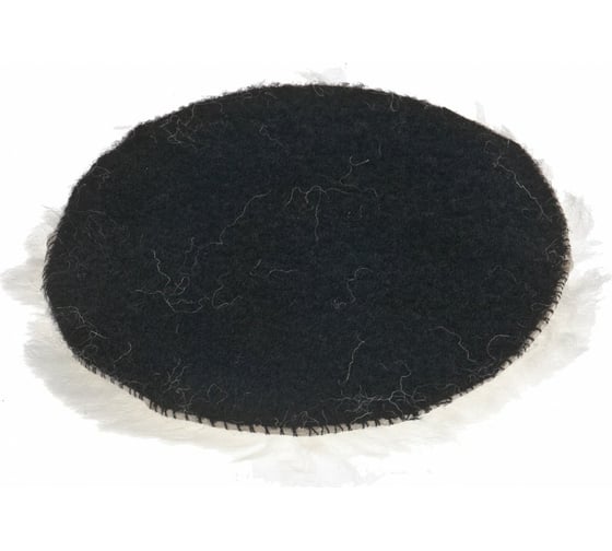 Изображение товара Насадка полировальная под липучку (125 мм, натуральная шерсть) MATRIX 75952