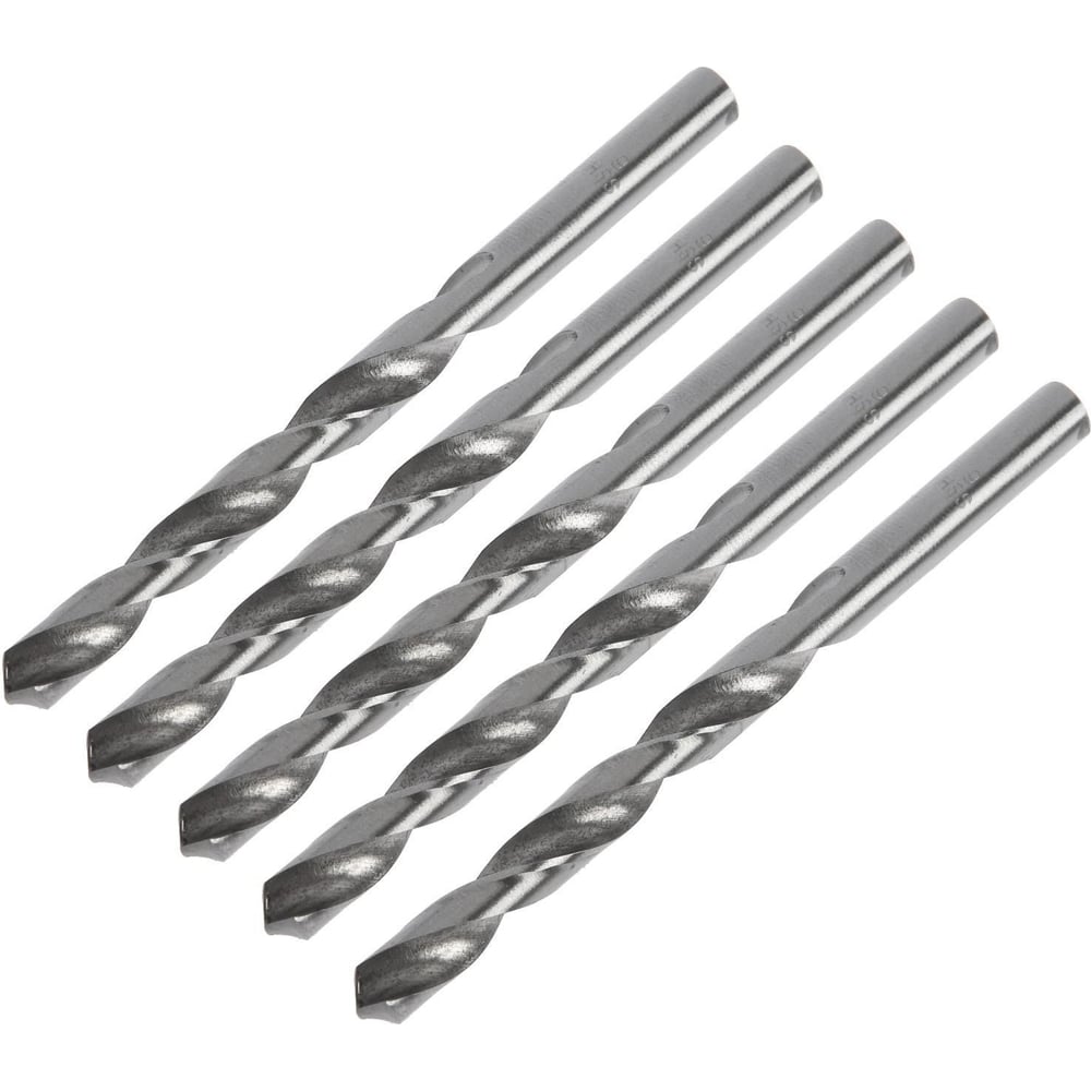 Изображение товара Сверло по металлу HSS 9x125 мм, упаковка 5 шт ЛОМ