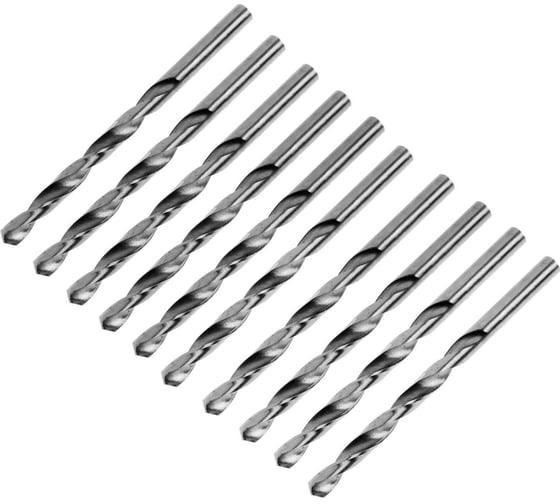 Изображение товара Сверло по металлу ц/х 7x110 мм, HSS, 10 шт ЛОМ 1864669