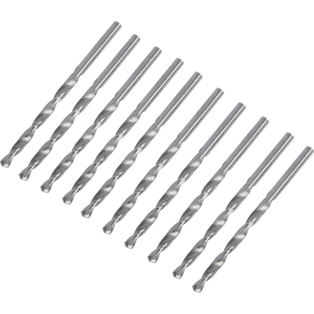 Изображение товара Сверло по металлу ц/х 4x75 мм HSS 10 шт ЛОМ