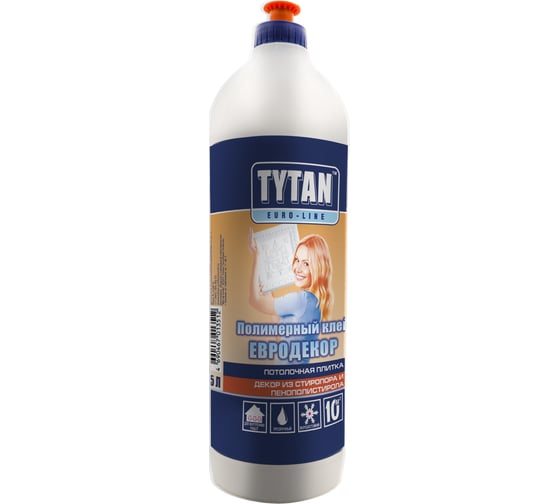 Изображение товара Полимерный клей TYTAN EURO-LINE Евродекор 500мл 7013512 42300