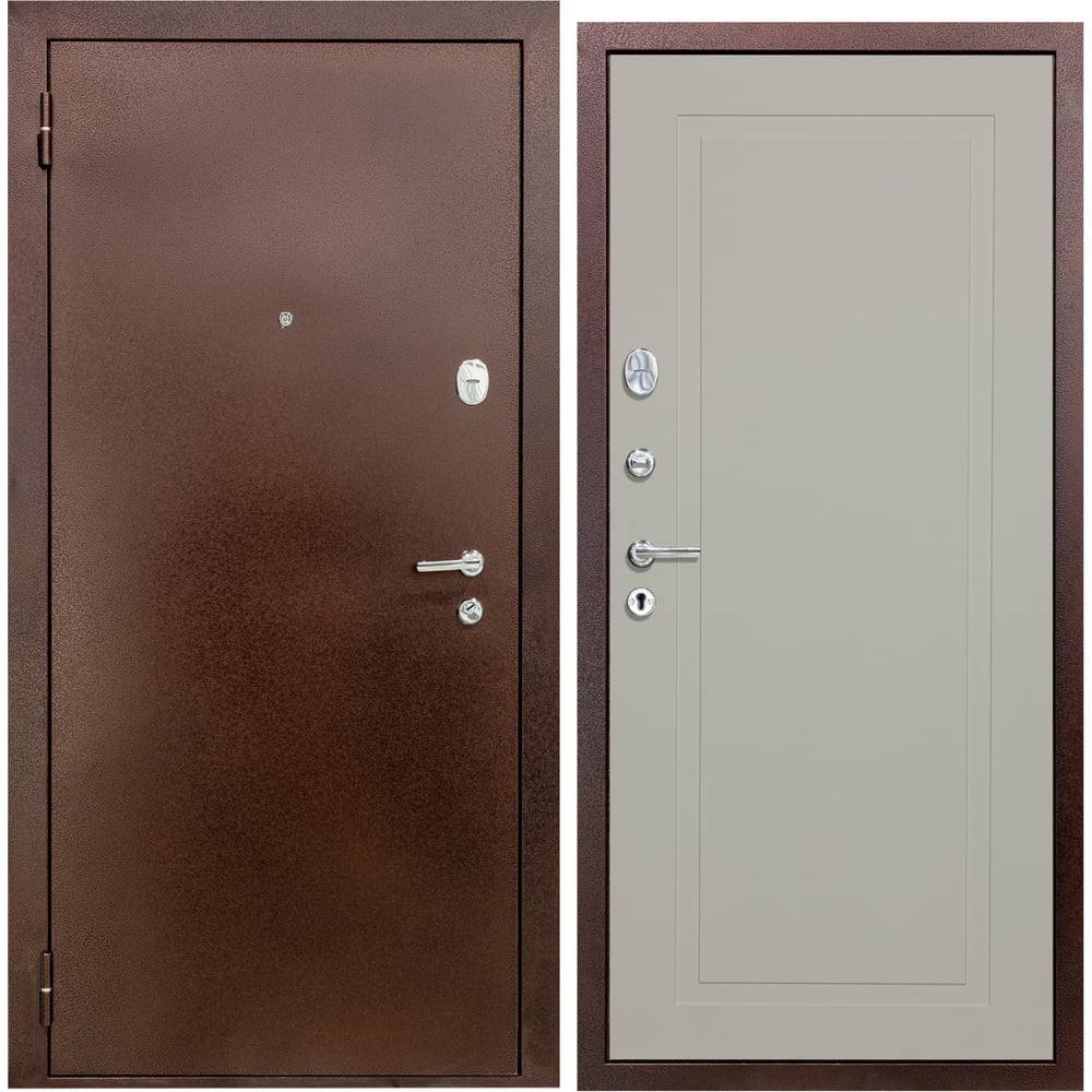 Изображение товара Дверь входная DIVA 510 2050x960 мм левая титан софт шампань