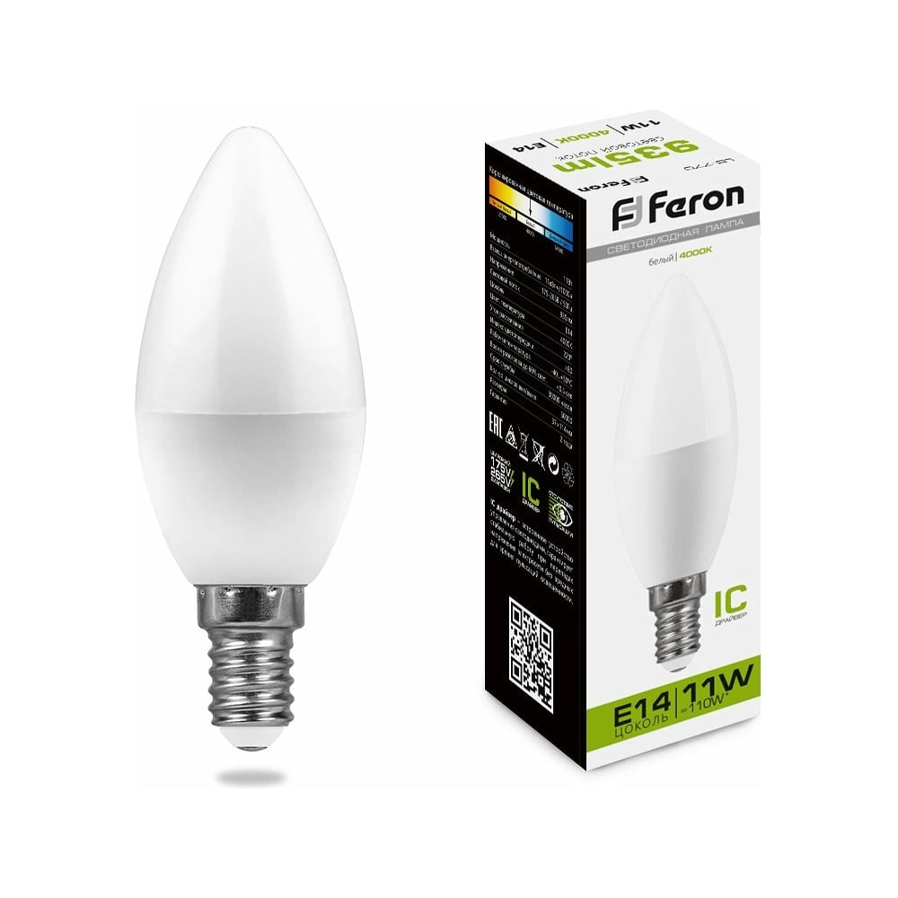 Светодиодная лампа FERON датчик освещенности фотоэлемент 10 а белый sen26 lxр02