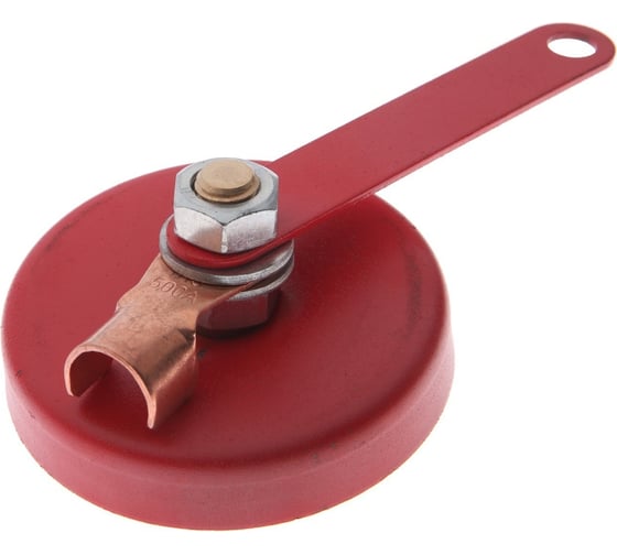 Изображение товара Магнитная клемма заземления для сварки 400 А, усилие на отрыв 15 кг ТУНДРА 7153812