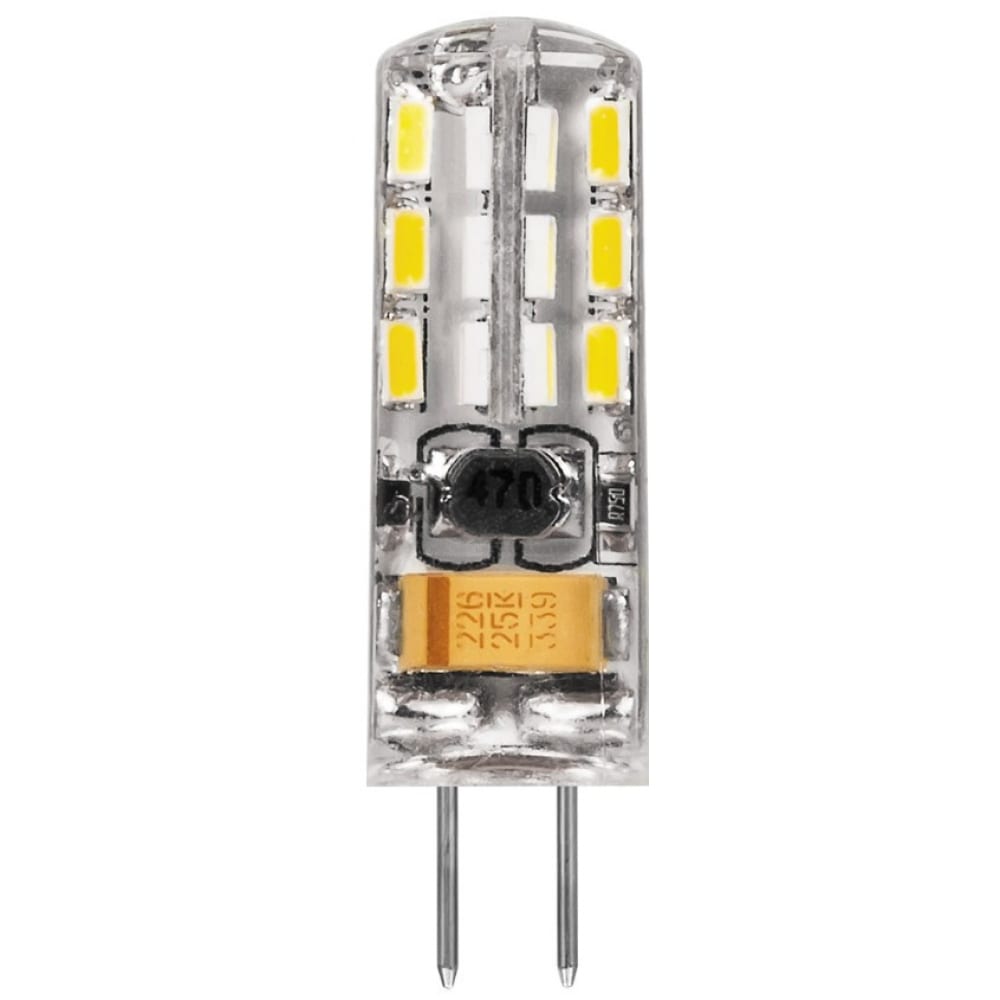 фото Светодиодная лампа feron 2w 12v g4 2700k, lb-420 25858