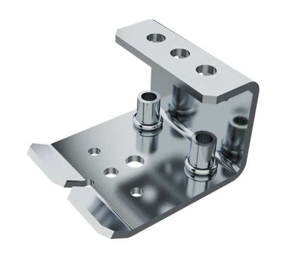 Изображение товара Комплект кронштейнов УЗОЛА универсального крепления UC2 (4шт.) U8016050403