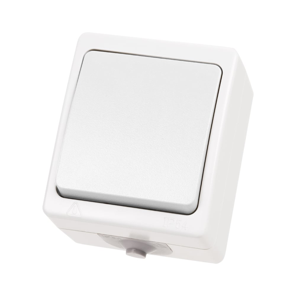 Изображение товара Переключатель на 2 направления TDM ELECTRIC SQ1803-1003 IP54 белый