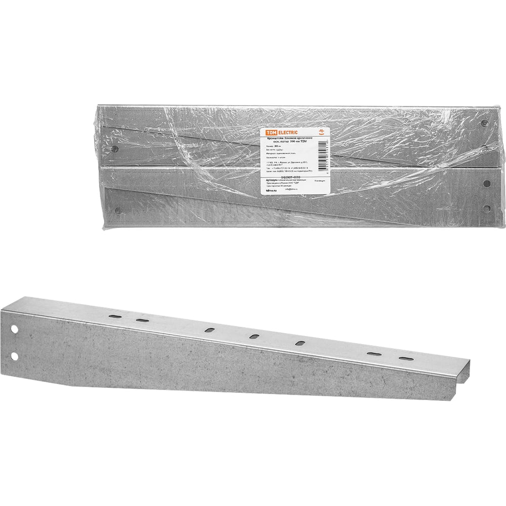 Изображение товара Кронштейн TDM ELECTRIC боковое крепление 300 мм (Упак. 4 шт.)