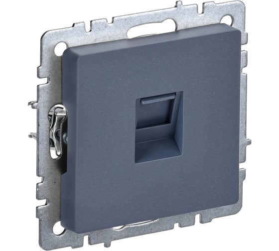 Изображение товара Компьютерная розетка rj45 IEK Brite кат.6 рк11-брм мар. BR-K10-2-K35