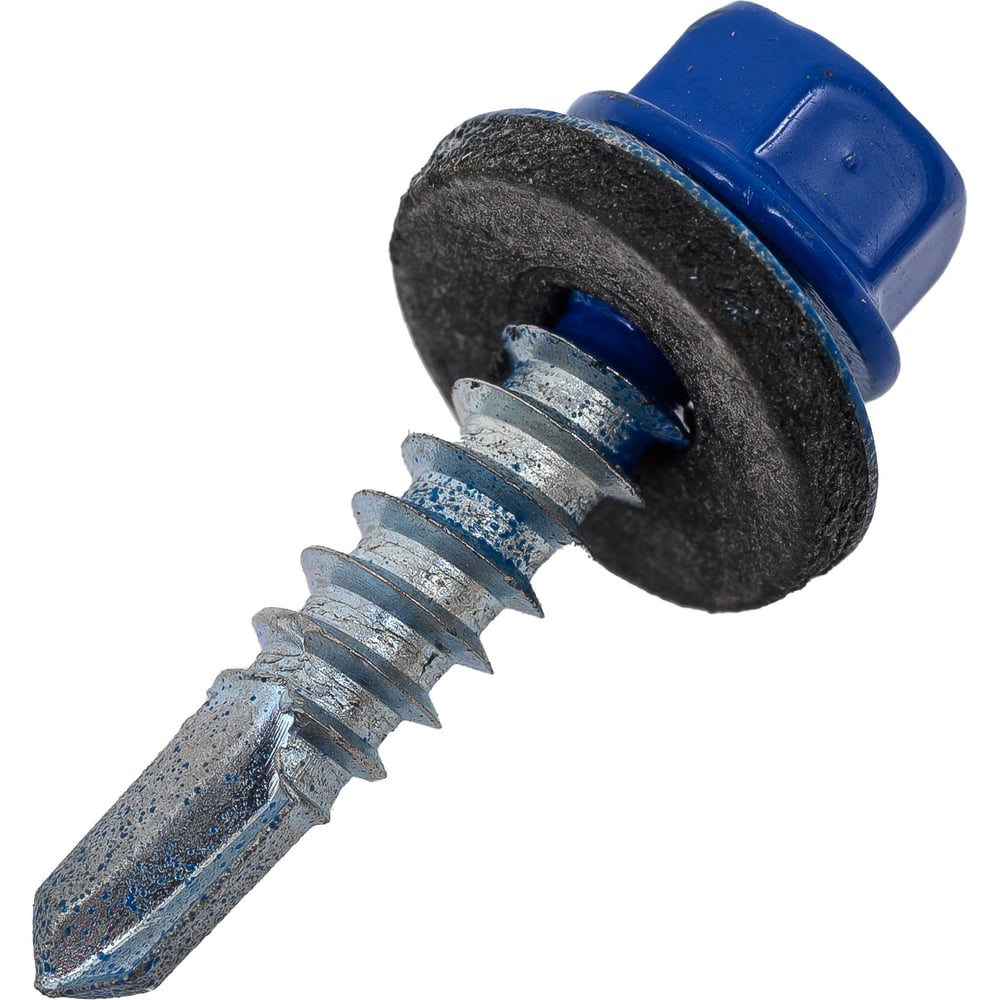 Изображение товара Саморез кровельный КРЕП-КОМП 5,5x25 RAL 5002 ультрамарин 250 шт Изображение товара Саморез кровельный КРЕП-КОМП 5,5x25 RAL 5002 ультрамарин 250 шт