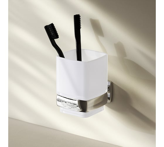 Изображение товара Стеклянный стакан с настенным держателем AM.PM Gem, A9034300