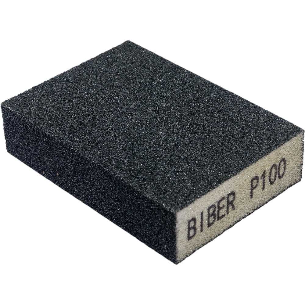 Губка шлифовальная Biber губка меламиновая 100х60х20 мм