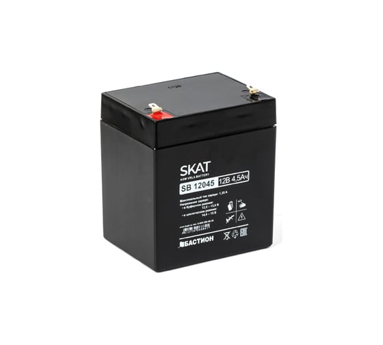 Изображение товара Аккумулятор свинцово-кислотный SKAT SB 12045 Бастион 2531