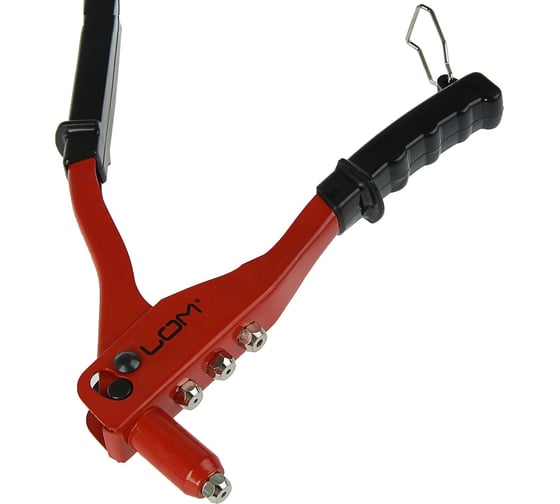 Изображение товара Заклепочник ЛОМ 200 мм, заклепки 2.4-3.2-4-4.8 мм 3105627