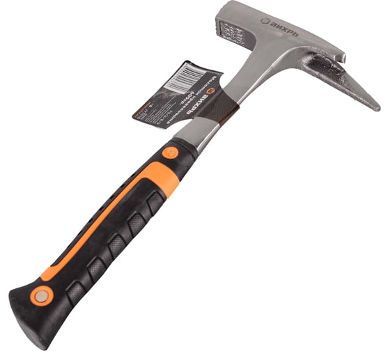 Изображение товара Молоток кровельщика Вихрь 600 г, цельнометаллический, двухкомпонентная рукоятка 73/6/8/9