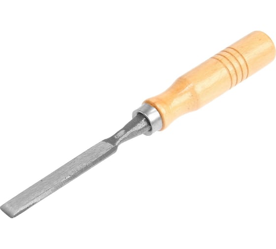 Изображение товара Стамеска ЛОМ деревянная рукоятка, 12 мм 5224304