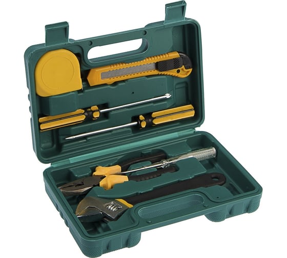 Изображение товара Набор инструментов в кейсе ЛОМ универсальный, 7 предметов 1935471