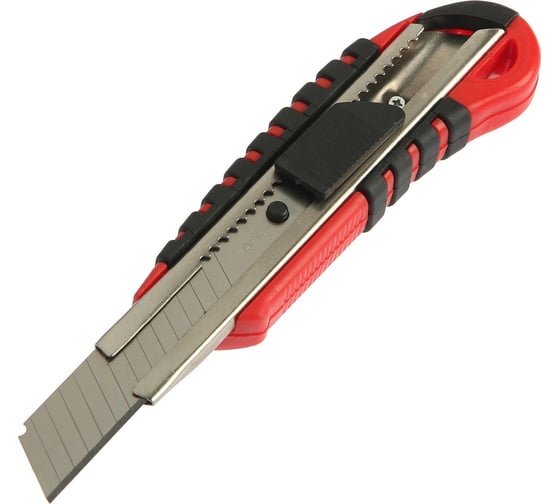 Изображение товара Нож ЛОМ 2К корпус, металлическая направляющая, 18 мм 2812965