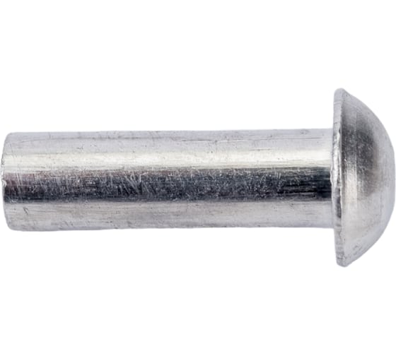 Изображение товара Алюминиевая заклепка с полукгруглой головой Tech-Krep 6,0х20 ГОСТ 10299-80 10 шт 144226