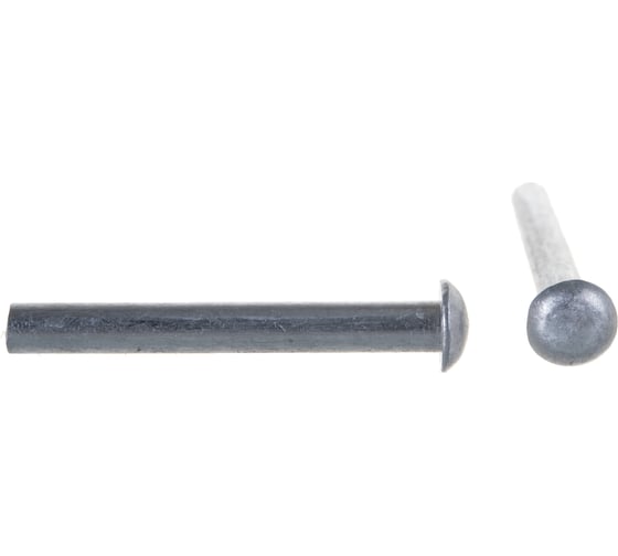 Изображение товара Алюминиевая заклепка с полукгруглой головой Tech-Krep 6,0х50 ГОСТ 10299-80 6 шт 144229