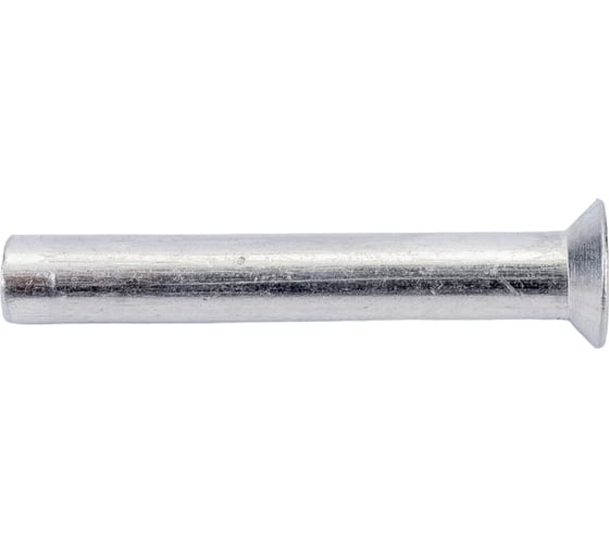 Изображение товара Алюминиевая заклепка с потайной головой Tech-Krep 6,0х40 ГОСТ 10300-80 6 шт 144251