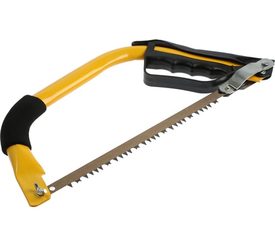 Изображение товара Пила ТУНДРА лучковая, волчий зуб для быстрого пила по сухой и мокрой древесине, 300 мм 9197350