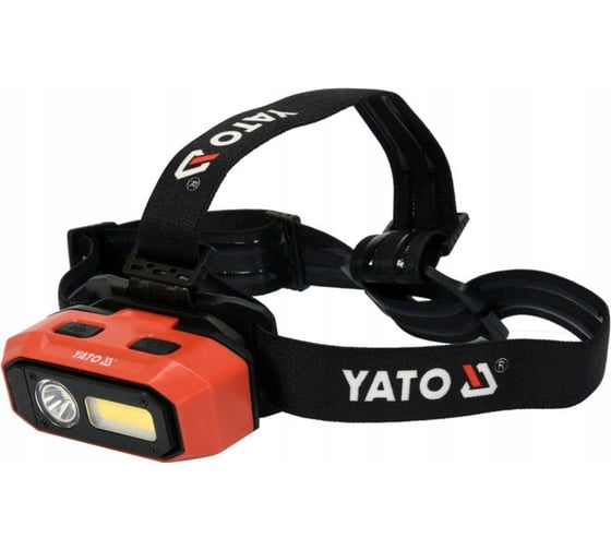 Изображение товара Налобный аккумуляторный фонарь YATO 800лм (датчик движения ) YT-08594 382708594 092 1