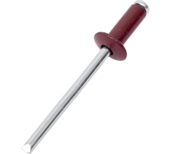 Изображение товара Заклепки вытяжные алюминиевые (50 шт; 4х10 мм; красные RAL 3005) КОБАЛЬТ 910-935