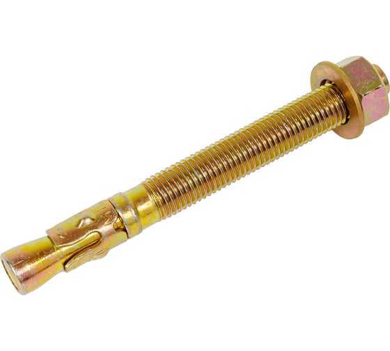 Изображение товара Анкер КРЕП-КОМП клиновой, желтый цинк 16x150 (20шт) ак16150