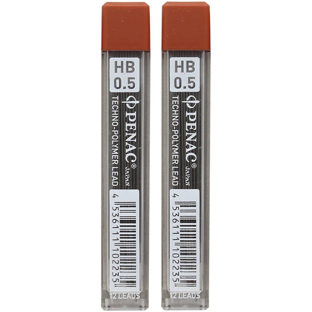 Изображение товара Грифель Penac 0.5 мм HB 12 шт комплект для письма и рисования