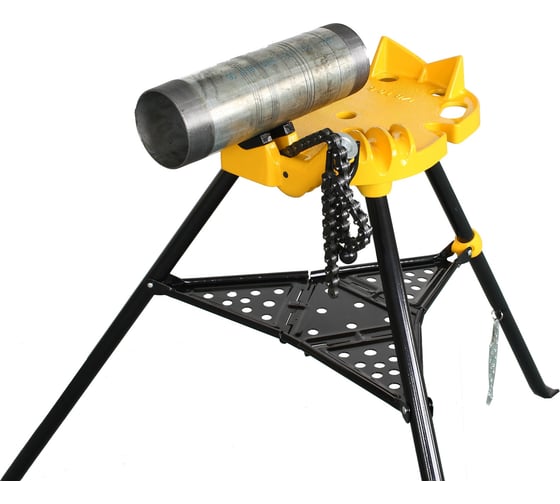 Изображение товара Трубные тиски Hongli на треноге Н401 1/8"-6" 602201